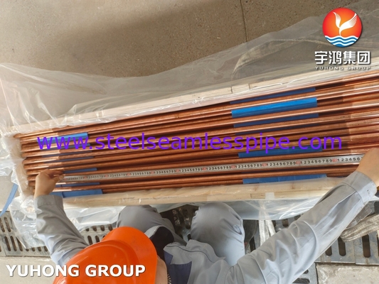 ASTM B111 ASME SB111 C12200 TP 2 Tubo senza cuciture