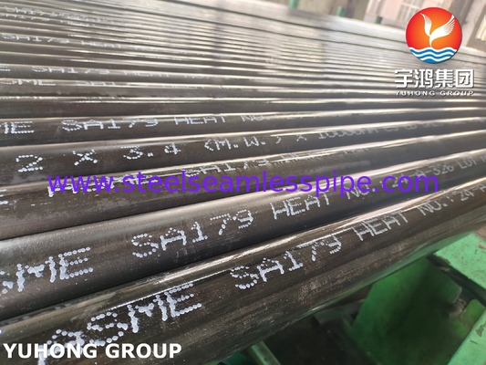 ASTM A179 Tubo in acciaio al carbonio senza saldatura a freddo CDS Tubo per scambiatori di calore