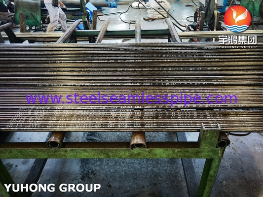 19.05MM SA179 tubo di caldaia ASME SA179 per scambiatore di fondo di alimentazione dello strippatore