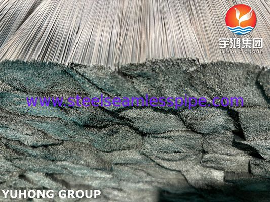 Tubi capillari in acciaio inossidabile SUS304 ricotti lucidi per strumenti medici ISO9626