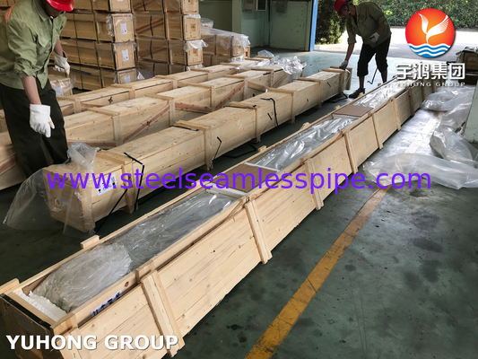 ASTM B111 Tubo in rame-nichel C44300 per condensatori e scambiatori di calore