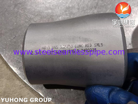 ASTM A815 UNS S32750 Fittings in acciaio super duplex B16.9 BW Reduttore concentrico