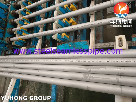 ASTM B407 Incoloy 800H / UNS N08810 / 1.4958 Tubo di acciaio in lega senza saldatura