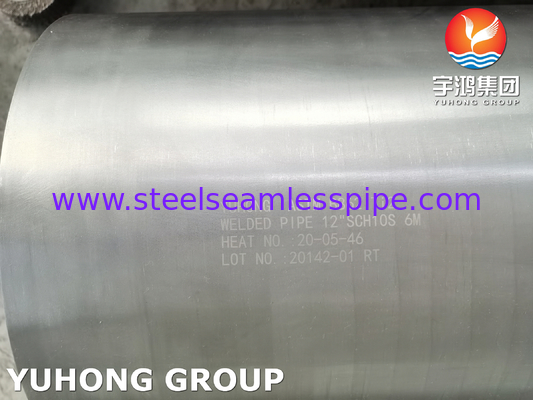 ASTM B862 Ti2 Titanium Alloy Welded Pipe For Chemical Processing