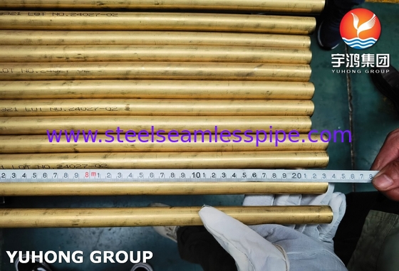 ASTM B111 C68700 Tubo di rame e nichel per applicazioni nei condensatori e scambiatori di calore