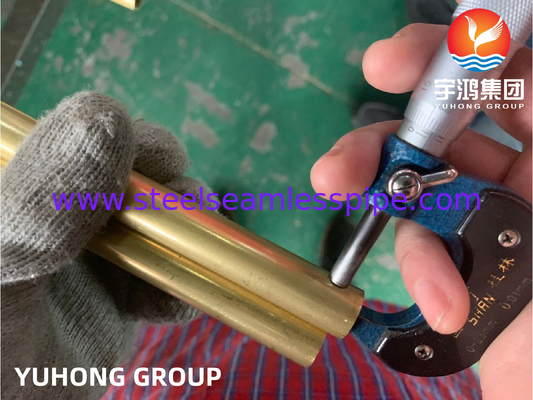 ASTM B111 C68700 Tubo di rame e nichel per applicazioni nei condensatori e scambiatori di calore