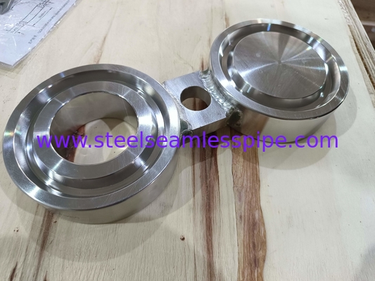 ASTM A182 F53 Super duplex occhiali in acciaio Figura otto flange cieca B16.48