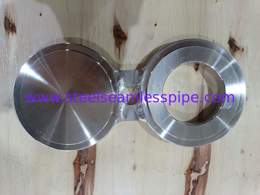 ASTM A182 F53 Super duplex occhiali in acciaio Figura otto flange cieca B16.48