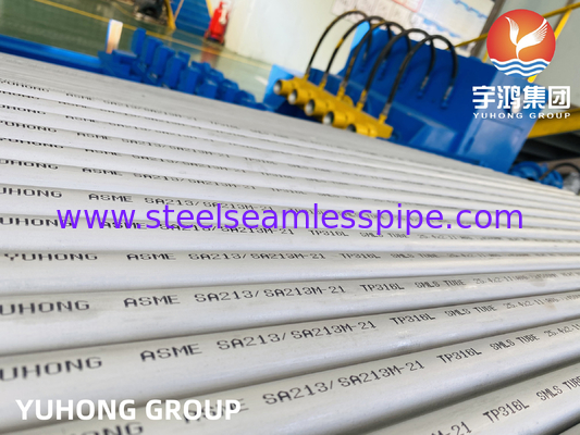 ASTM A213 TP316 TP316L Fabbricante di tubi senza cuciture in acciaio inossidabile