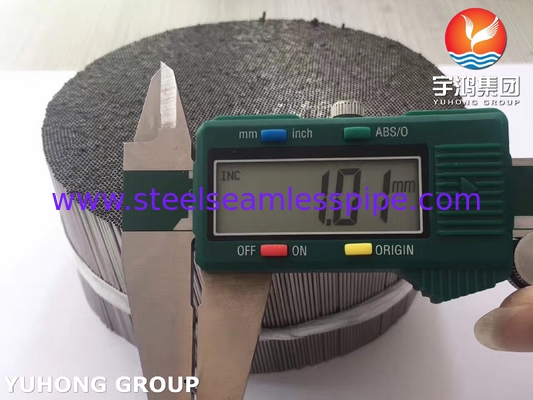 SUS304 SUS316, Tubo capillare in acciaio inossidabile per forniture di aghi medici monouso, 1*50MM