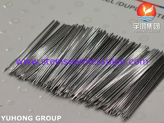 Aglio per iniezioni mediche 24G, 0,55*32MM, punta a bisellino Tubo di aglio in acciaio inossidabile ISO9626