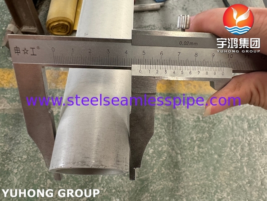 ASTM A790 S32750 Tubo senza saldatura in acciaio duplex per condensatori e sistemi di raffreddamento