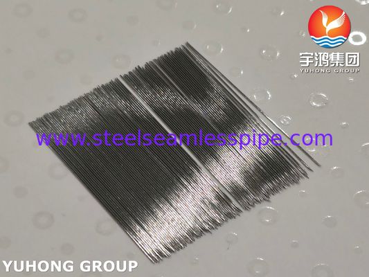 30G SUS304 Acciaio inossidabile tubo dell' ago dentale, doppia punta a doppia estremità, 0,3 x 36mm