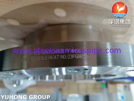 ASTM A182 F55 WNFF Flange B16.5 Super Duplex Acciaio S32760 Flange di collo di saldatura