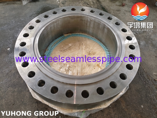 ASME SA266 Gr.2N Forgiature in acciaio al carbonio Flange di corpo in acciaio per recipienti a pressione