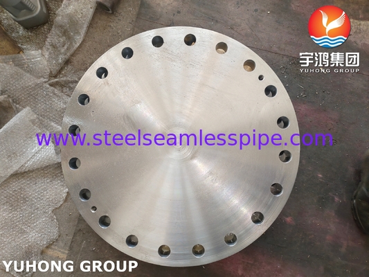 ASTM A266 ASME SA266 GR.2N Componenti dello scambiatore di calore Flange di copertura del canale