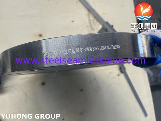 ASTM A182 F5 Collo di saldatura a orificio RF Flange B16.5 per eccellenti alte temperature
