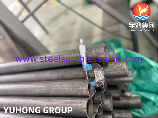 Tubo senza cuciture in acciaio al carbonio ASTM A192 ASME SA192 Spessore minimo della parete Applicazione a caldaie di servizio ad alta pressione
