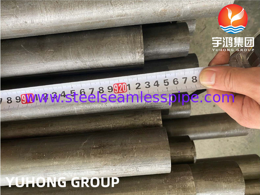 Tubo senza cuciture in acciaio al carbonio ASTM A192 ASME SA192 Spessore minimo della parete Applicazione a caldaie di servizio ad alta pressione