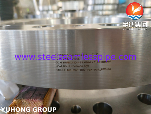 ASME SA366 F11 Class 2 Alloy Steel Tube Side Forging Flange