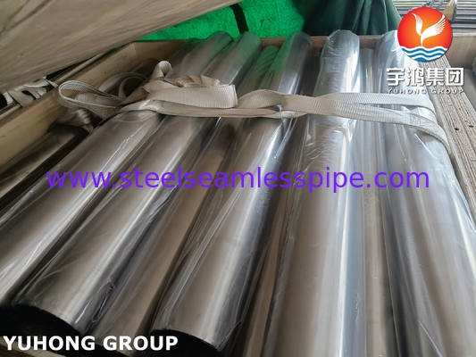 ASTM A269 TP304L Tubo in acciaio inossidabile senza cuciture Tubo scambiatore di calore brillante ricoperto