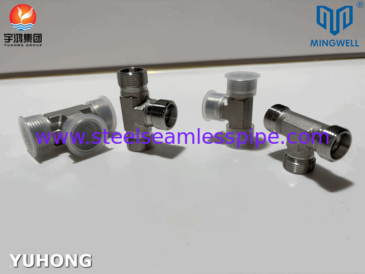 Acciaio inossidabile Adapter Tees NPT G PT SS316L