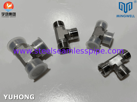 Acciaio inossidabile Adapter Tees NPT G PT SS316L