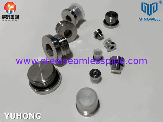 Fabbricazione in acciaio inossidabile a base di idraulica 316L, maschio e femmina, con standard JIS B8363