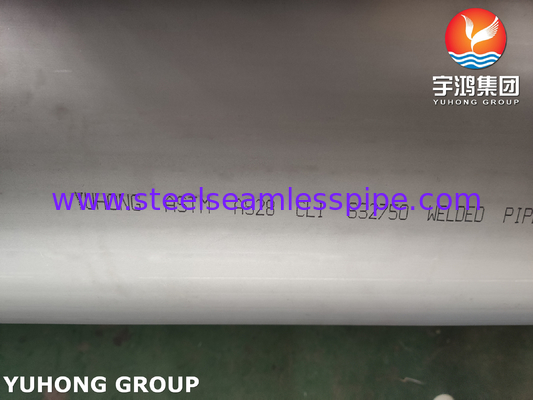 ASTM A928 CL.1 Super duplex tubi di acciaio saldati S32750 S32205 S31254