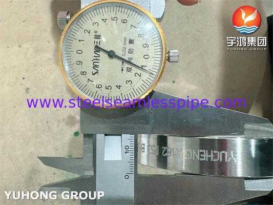 ASTM A182 F53 Flancetta di acciaio inossidabile duplex forgiata a cieco con faccia sollevata B16.5