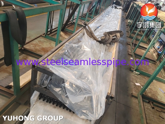 ASME SA179 Aluminio 1060 tubo a pinna incorporato pinna di tipo G per condensatore, sistema di raffreddamento