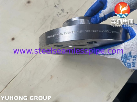 ASTM A182 F5 Lega di acciaio forgiato collo di saldatura WN flange RF B16.5