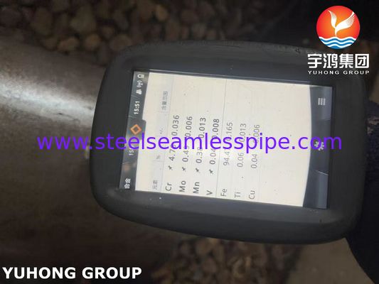 ASTM A335 / ASME SA335 P5 Tubo in lega di nichel senza saldatura per servizio ad alta temperatura