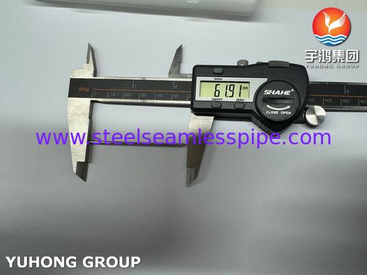 Tubo di ago ricamato in acciaio inossidabile con punta affilata per l' industria dell' abbigliamento, 2,2 mm * 62 mm