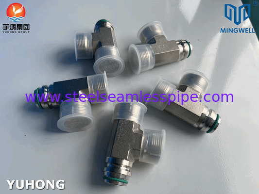 Acciaio inossidabile Adapter Tees NPT G PT SS316L