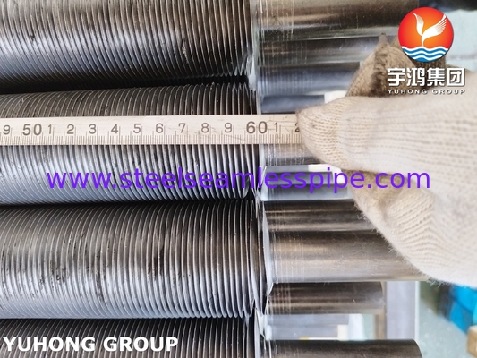 Tubo ASTM A213 T5 Fin con tipo G incorporato per applicazioni corrosive a media e alta pressione
