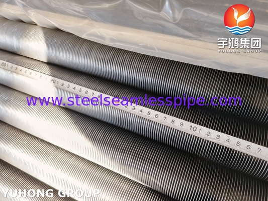 Tubo ASTM A213 T5 Fin con tipo G incorporato per applicazioni corrosive a media e alta pressione
