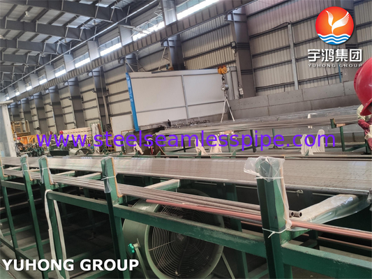Tubo senza cuciture per caldaie di rame e nichel ASTM B111 ASME SB111 C71640 CW353H