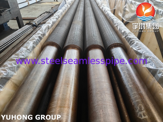 ASTM A335 P22 Tubo senza cuciture in acciaio legato con 11-13CR HFW Fin Tube per bobina di convezione