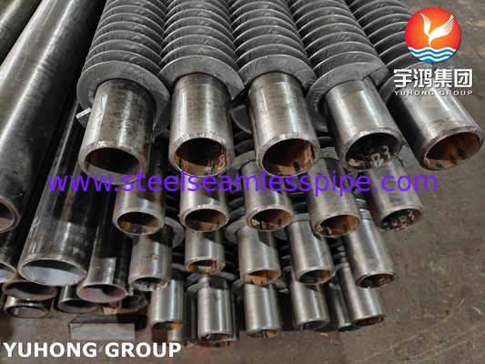ASTM A335 P22 Tubo senza cuciture in acciaio legato con 11-13CR HFW Fin Tube per bobina di convezione