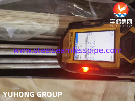 ASME SA213 TP444 Tubo per scambiatori di calore in acciaio inossidabile