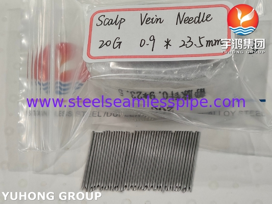 ISO 9626 SUS304, tubo ad ago per iniezione e infusione venosa, 20G 0,9*23,5MM