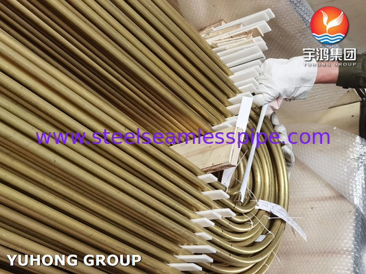 ASTM B395 / ASME SB395 C68700 Tubo in lega di rame per scambiatori di calore