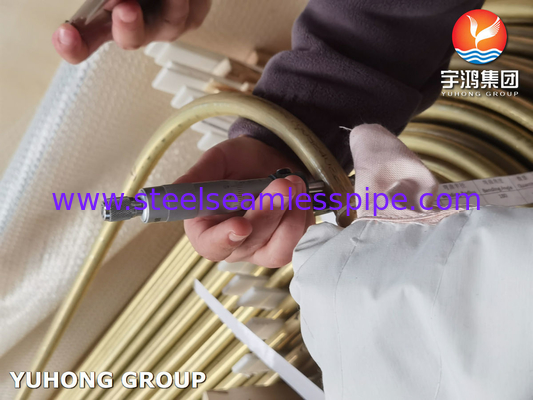 ASTM B395 / ASME SB395 C68700 Tubo in lega di rame per scambiatori di calore