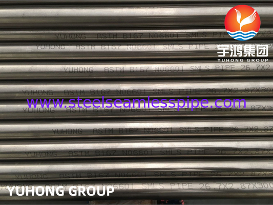 ASTM B167 Inconel 690 N06690 Tubo senza cuciture per il trasferimento di calore da generatore di vapore