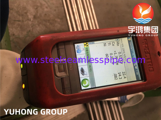 ASTM B167 Inconel 690 N06690 Tubo senza cuciture per il trasferimento di calore da generatore di vapore