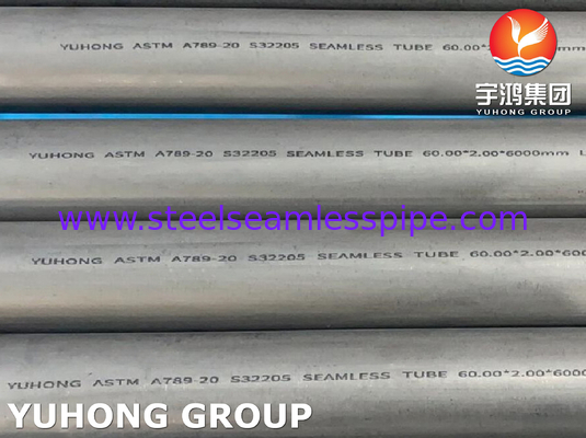 ASTM A789 S32205 Tubo in acciaio duplex per l'industria petrolifera e del gas