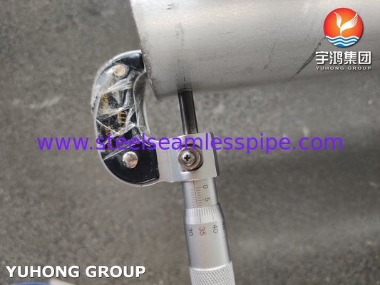 ASTM A928 Classe 1 S32750 Tubo di acciaio inossidabile duplex saldato