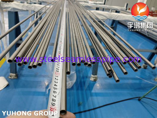 TUBERIA DE NIQUEL HASTELLOY TUBE ASTM B622 Hastelloy C276 Rafinazione del petrolio e del gas