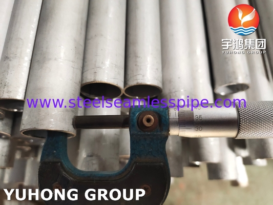 ASTM A789 ASMESA789 SUPER DUPLEX TUBE SEAMLESS STAIL MATERIAL S31803, S32205, S32750, S32760, S31254 Per scambiatori di calore